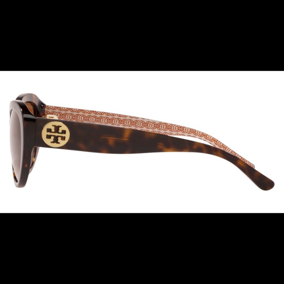 Tory Burch Cat-Eye Tortoise Sunglasses, Style TY7136 - Picture 5 of 12